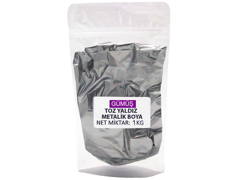 Gümüş Toz Yaldız Metalik Boya 1 KG - Kimyacınız