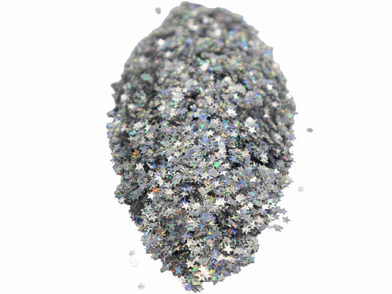 Gümüş Yıldız Figürleri Süsleme Aksesuarı 25 GR - 2