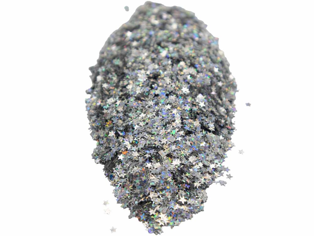 Gümüş Yıldız Figürleri Süsleme Aksesuarı 25 GR - 2