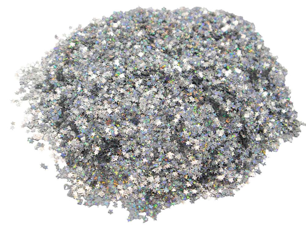 Gümüş Yıldız Figürleri Süsleme Aksesuarı 25 GR - 3