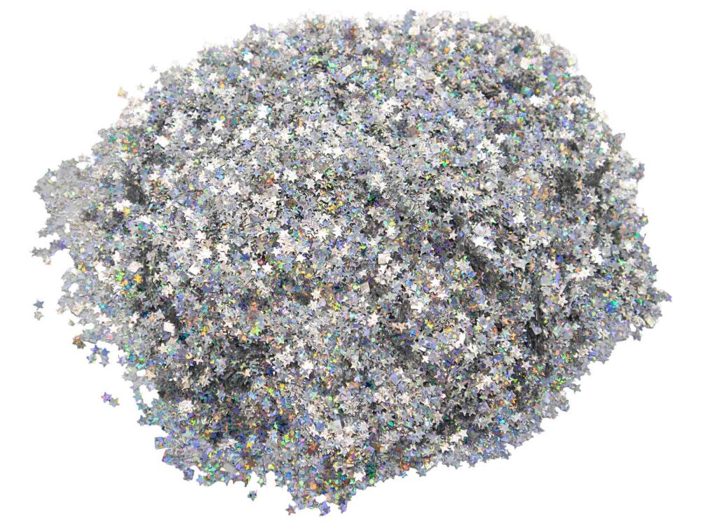 Gümüş Yıldız Figürleri Süsleme Aksesuarı 25 GR - 4