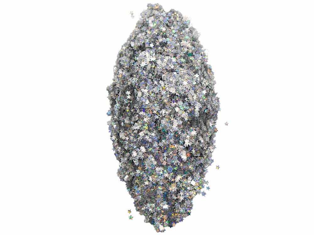 Gümüş Yıldız Figürleri Süsleme Aksesuarı 25 GR - 1