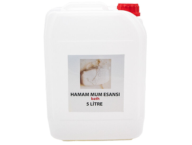 Hamam Beyaz Sabun Mum Esansı 5 LT - 1