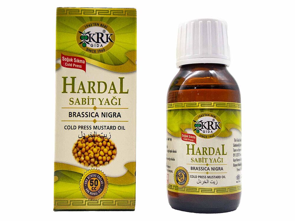 Hardal Sabit Yağı 50 CC 12 Adet - 2