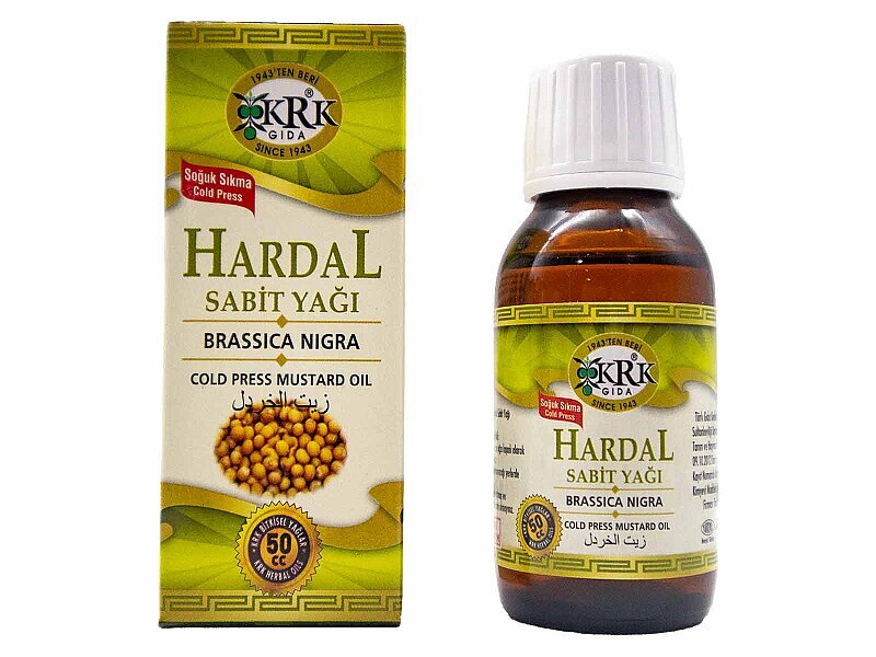 Hardal Sabit Yağı 50 CC - KRK GIDA