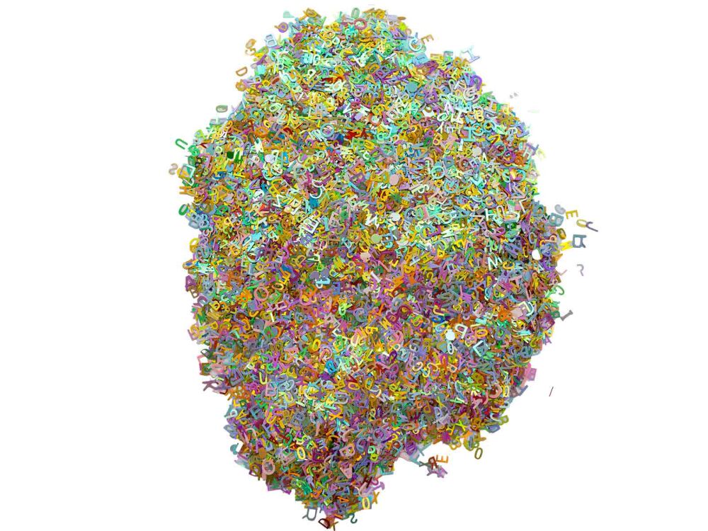 Harf Desenli Süsleme Aksesuar 100 GR - 1