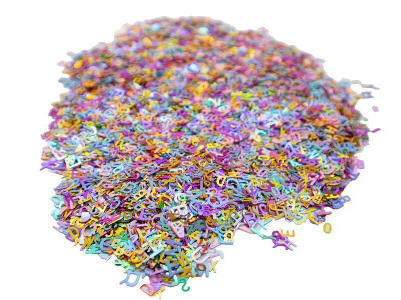 Harf Desenli Süsleme Aksesuar 100 GR - 2