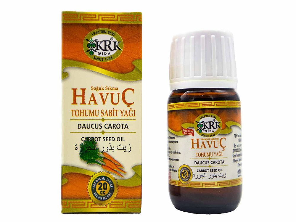 Havuç Tohumu Sabit Yağı 20 CC 12 Adet - 2
