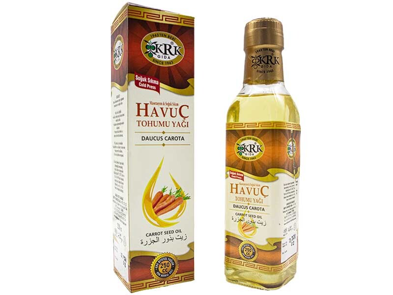 Havuç Tohumu Sabit Yağı 250 CC - KRK GIDA