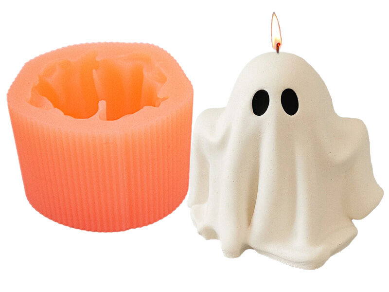 Hayalet Silikon Mum Kalıbı M-307 - 1