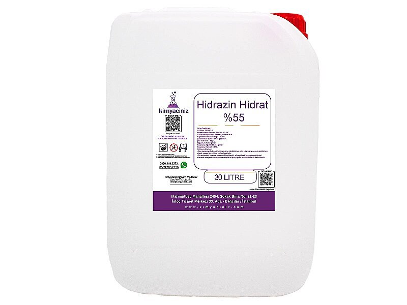 Hidrazin Hidrat %55 30 LT - Kimyacınız