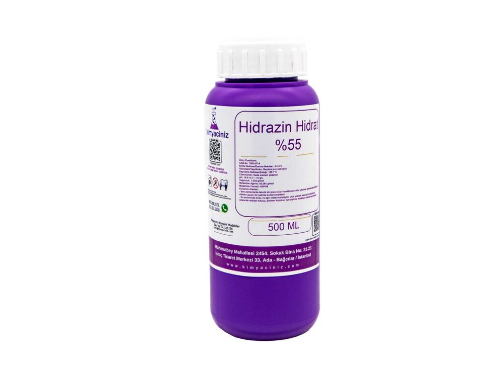 Hidrazin Hidrat %55 500 ML - 1