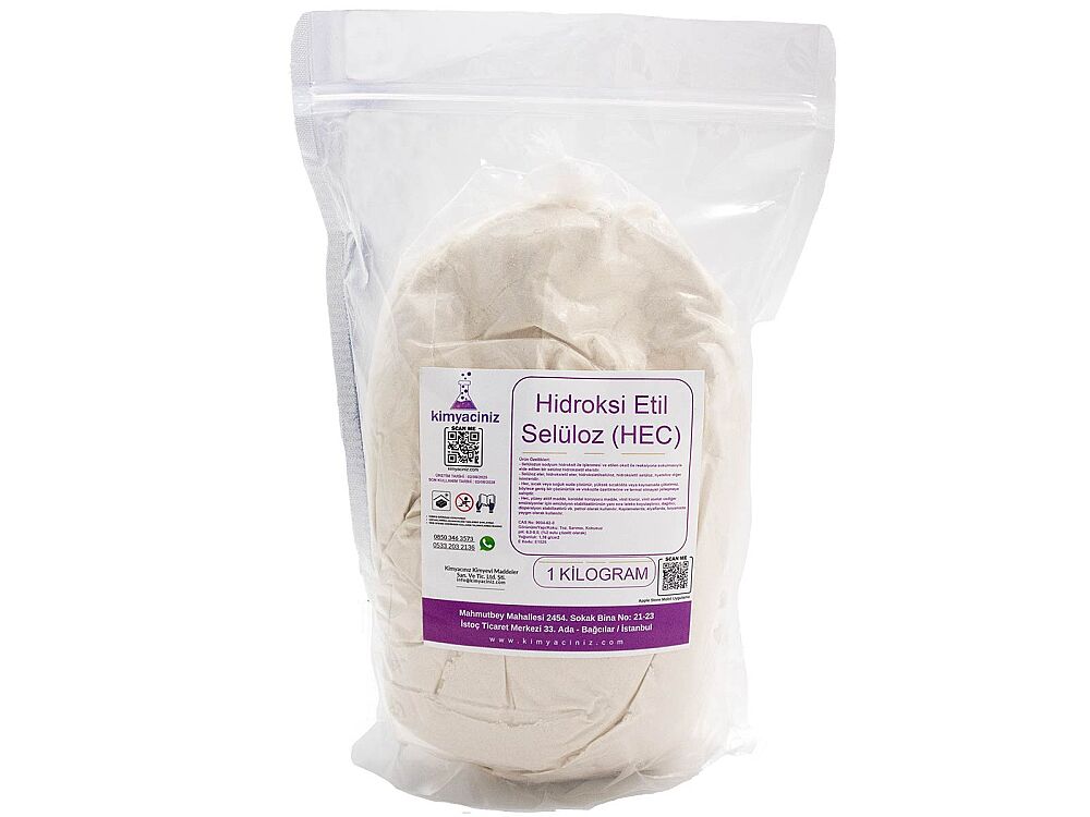 Hidroksi Etil Selüloz (HEC) 1 KG E1525 - 1