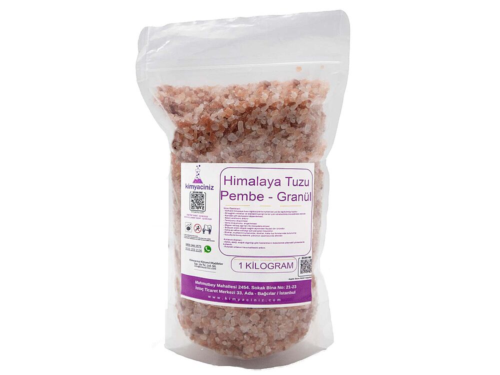Himalaya Tuzu Pembe - Granül 1 KG - 1