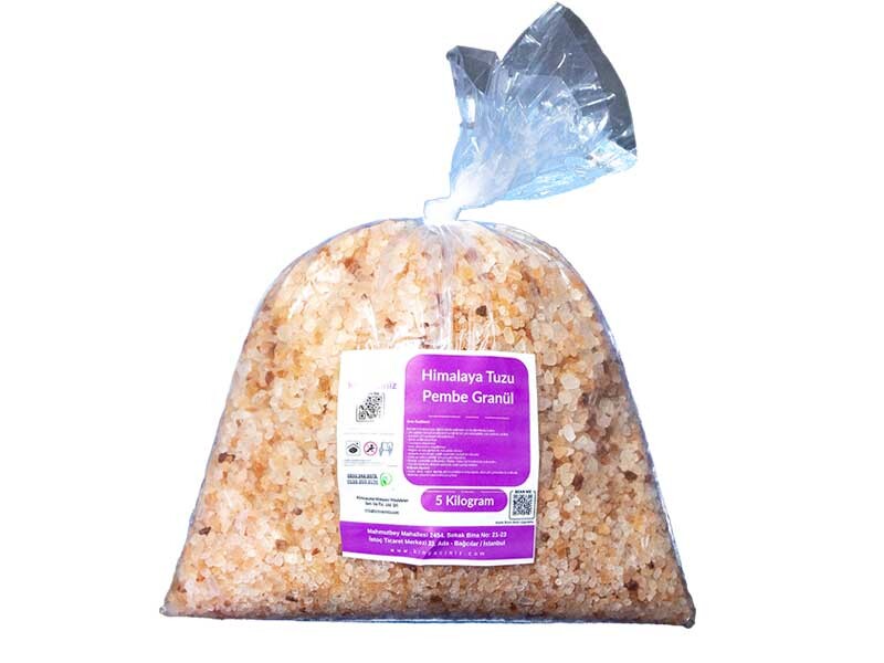 Himalaya Tuzu Pembe - Granül 5 KG - 1