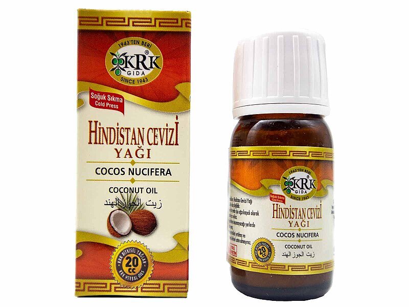 Hindistan Cevizi Yağı 20 CC 12 Adet - 2