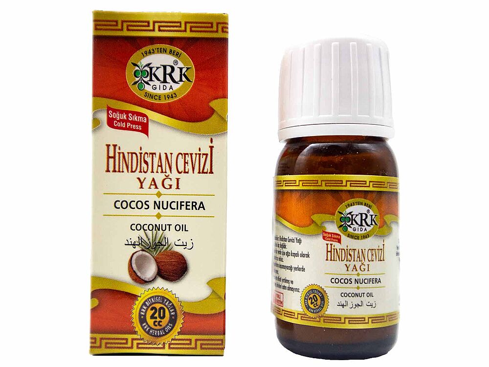 Hindistan Cevizi Yağı 20 CC 12 Adet - 2