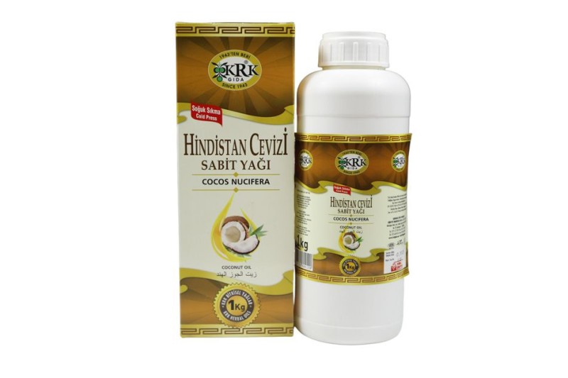 Hindistan Cevizi Yağı - Bitkisel 1 KG - KRK GIDA