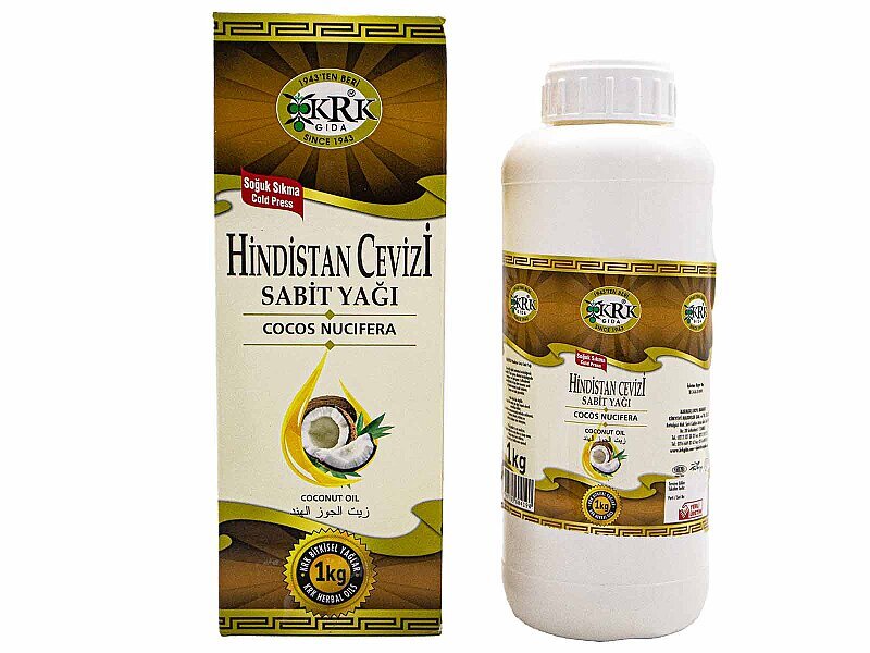 Hindistan Cevizi Yağı - Bitkisel 1 KG - KRK GIDA