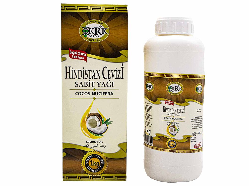 Hindistan Cevizi Yağı - Bitkisel 1 KG - 1