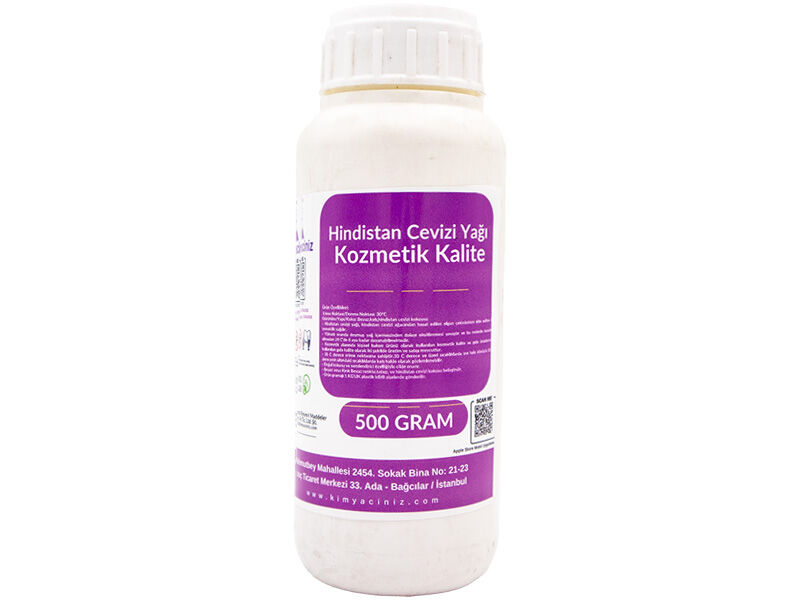 Hindistan Cevizi Yağı Kozmetik Kalite 500 GR - 1