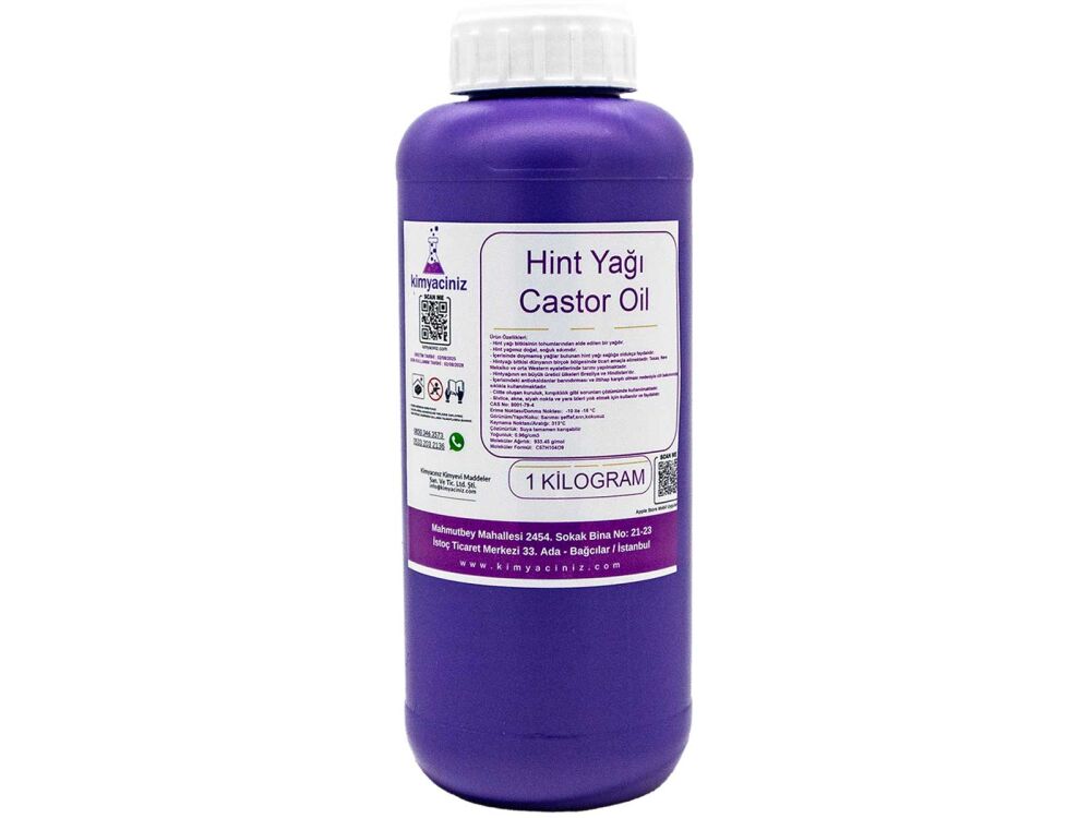 Hint Yağı - Castor Oil 1 KG - 1