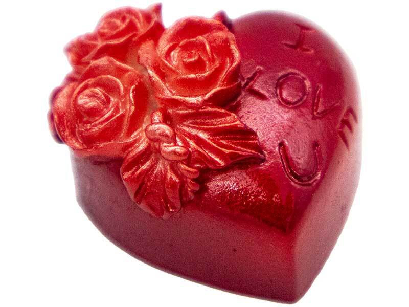 I Love You Kalp Silikon Kalıbı GÜL-03 - 4