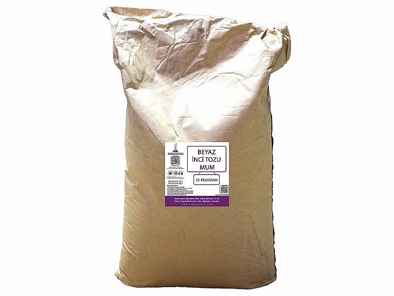 İnci Tozu Mum 25 KG - Kimyacınız