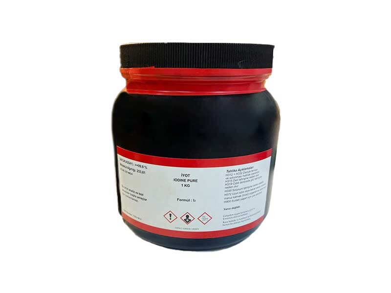 İyot %99,8  (Farmasötik Kalite) 1 Kg - Diğer