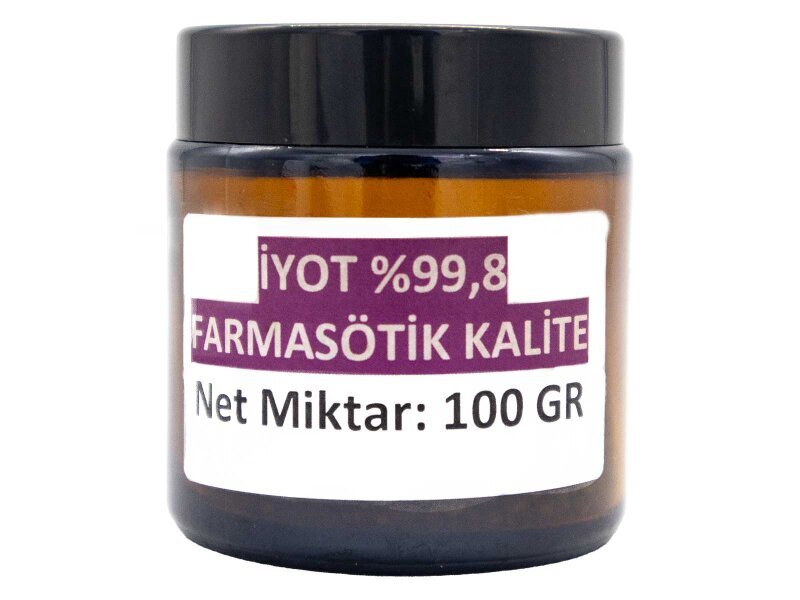 İyot %99,8  (Farmasötik Kalite) 100 Gr - Diğer