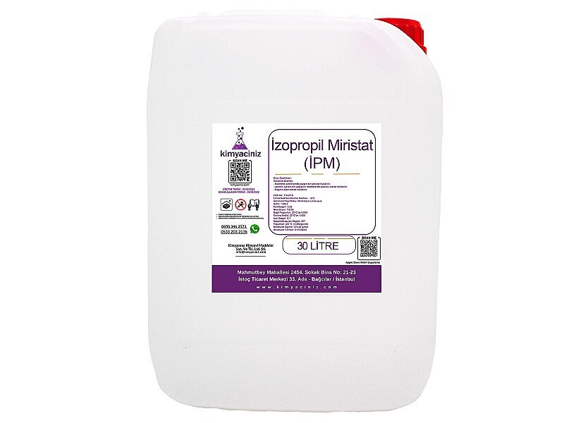 İzopropil Miristat (İPM) 30 LT - Kimyacınız