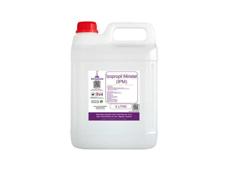 İzopropil Miristat (İPM) 5 LT - Kimyacınız