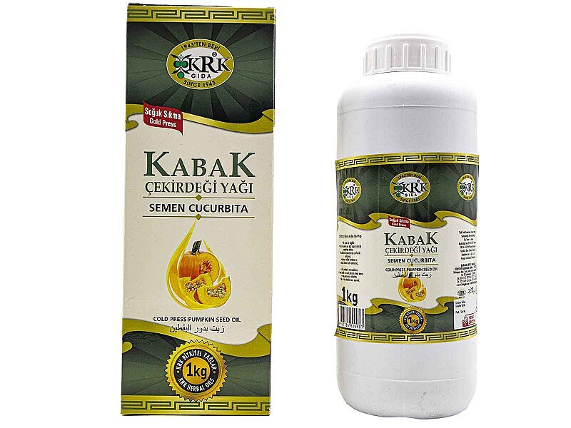 Kabak Çekirdeği Sabit Yağı 1 KG - KRK GIDA