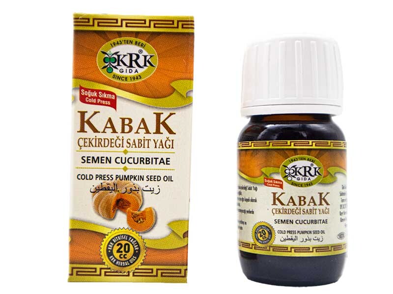 Kabak Çekirdeği Sabit Yağı 20 CC 12 Adet - KRK GIDA