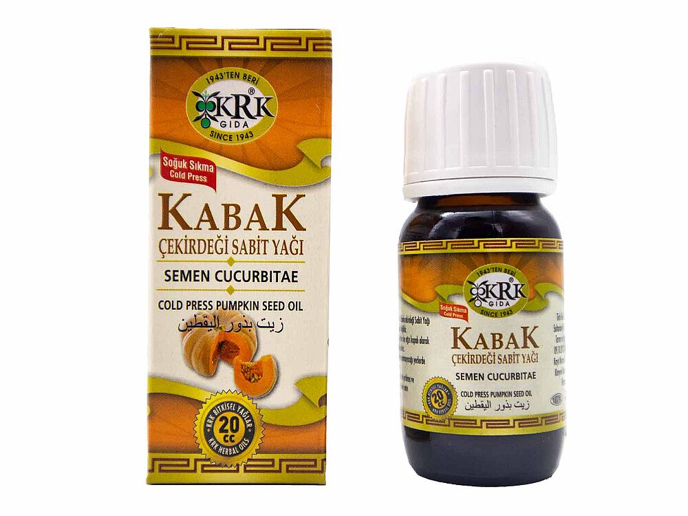 Kabak Çekirdeği Sabit Yağı 20 CC 12 Adet - 2