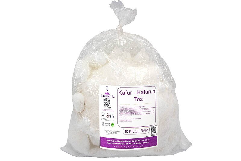 Kafur - Kafurun - Kafurun Toz 10 KG - Kimyacınız