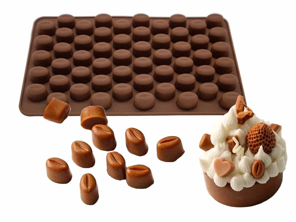 Kahve Çekirdeği Silikon Kalıbı KM-1337 - 1