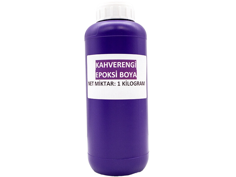 Kahverengi Epoksi Boya 1 KG - Kimyacınız