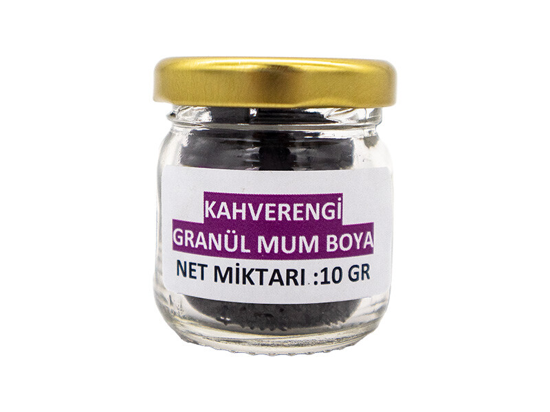 Kahverengi Granül Mum Boyası 10 GR - Kimyacınız
