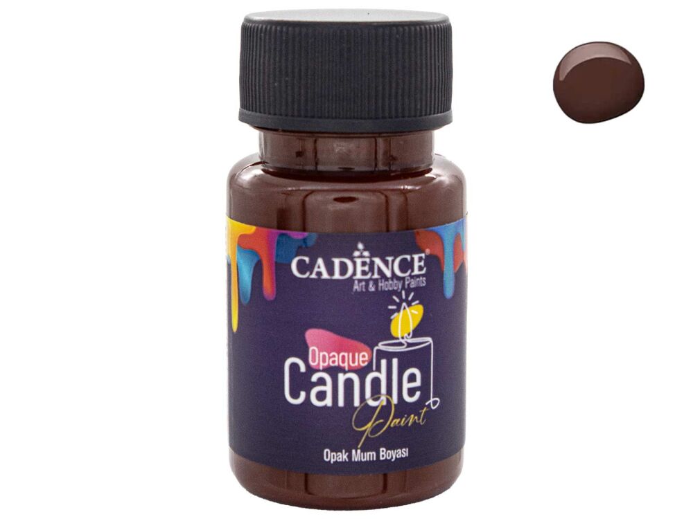 Kahverengi Opak Mum Boyası Cadence CDL 33 50 ml - 1