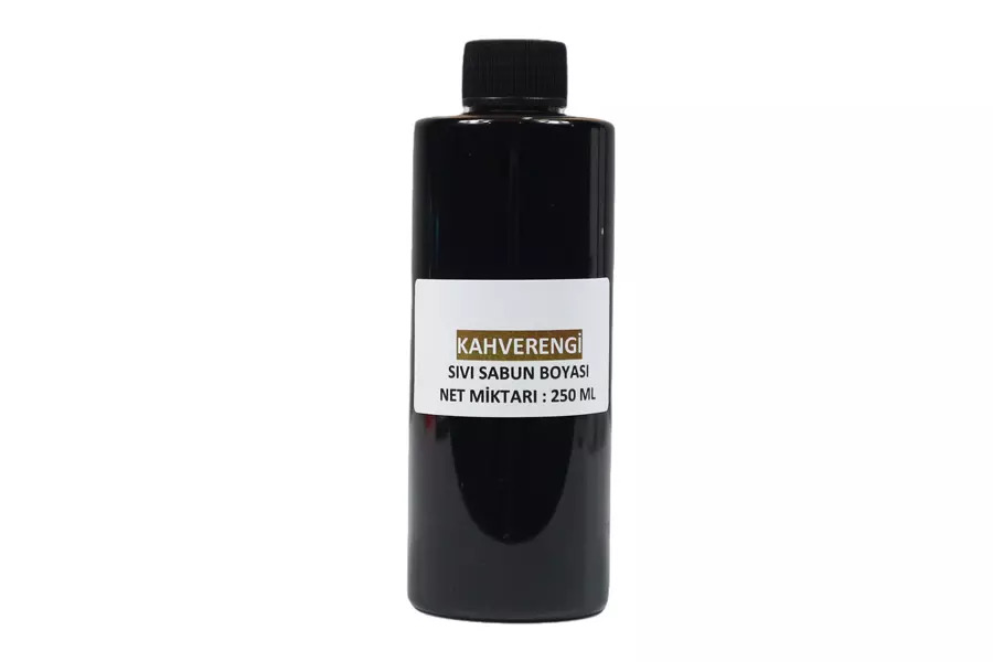 Kahverengi Sabun Boyası - Sıvı 250 CC - 1