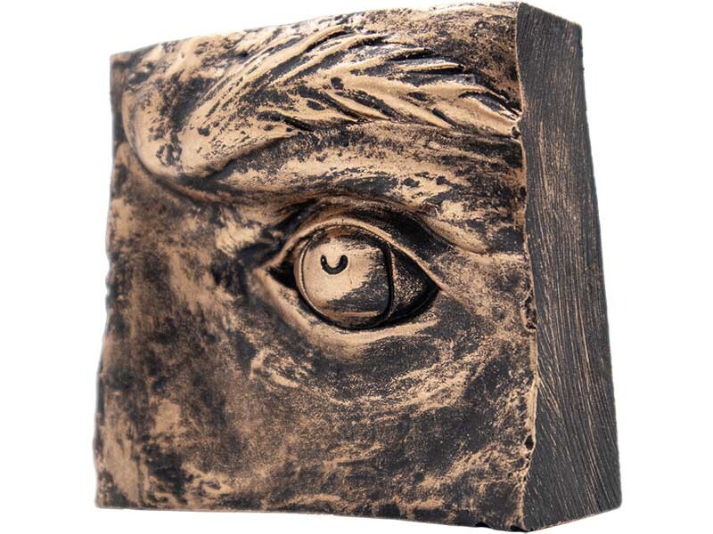 Kalın Kaşlı Göz Silikon Mum Kalıbı M-173 - 3