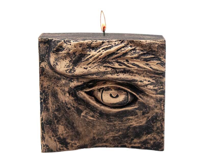 Kalın Kaşlı Göz Silikon Mum Kalıbı M-173 - 11