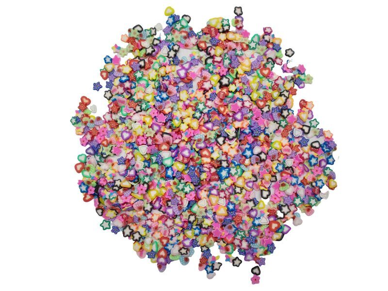 Kalp Yıldız Figürleri Süsleme Aksesuarı 100 GR - Kimyacınız