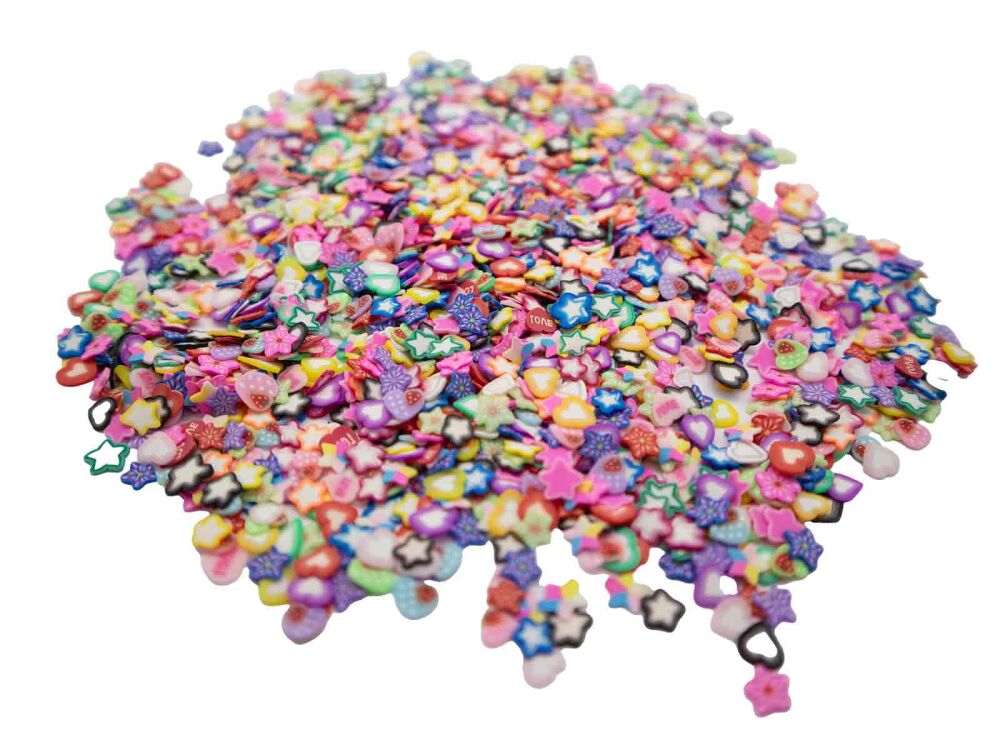 Kalp Yıldız Figürleri Süsleme Aksesuarı 25 GR - 4