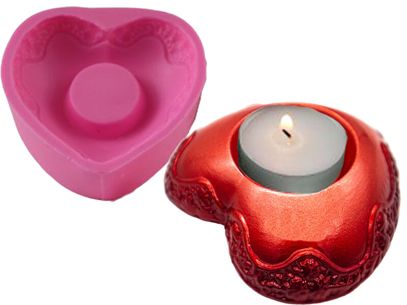 Kalpli Mumluk Silikon Kalıbı MUM-21 - 1