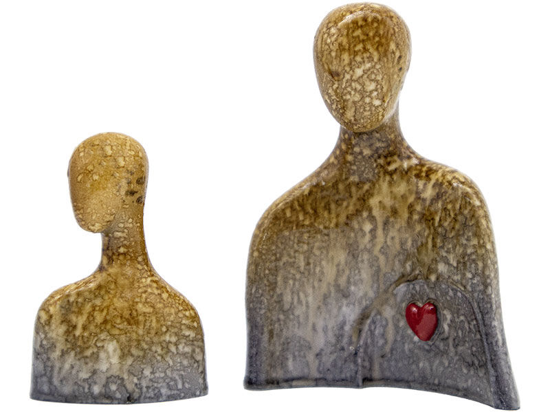 Kalpli Sevgililer Silikon Mum Kalıbı M-191 - 9