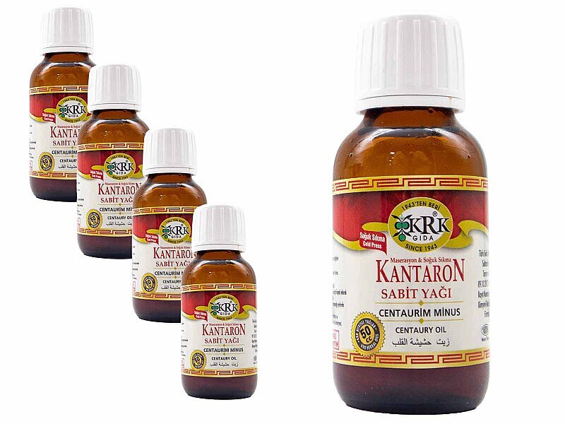 Kantaron Sabit Yağı 50 CC 12 Adet - KRK GIDA
