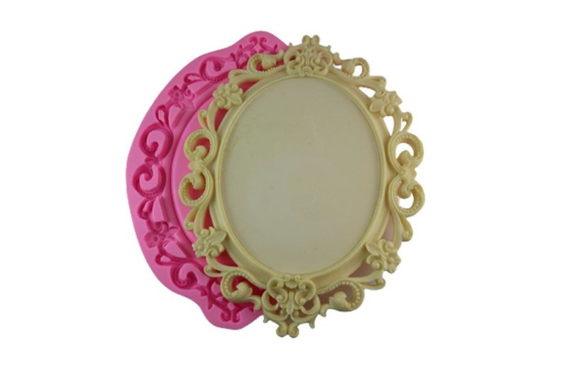 Kapı Süsü Çerçeve 38 Cm Silikon Kalıbı ÇE-79 - Kimyacınız