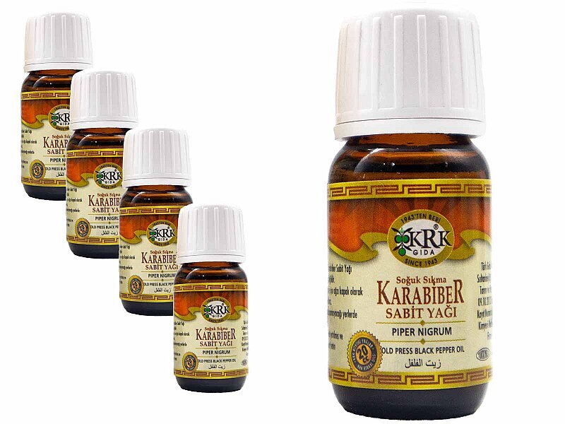 Karabiber Sabit Yağı 20 CC 12 Adet - 1